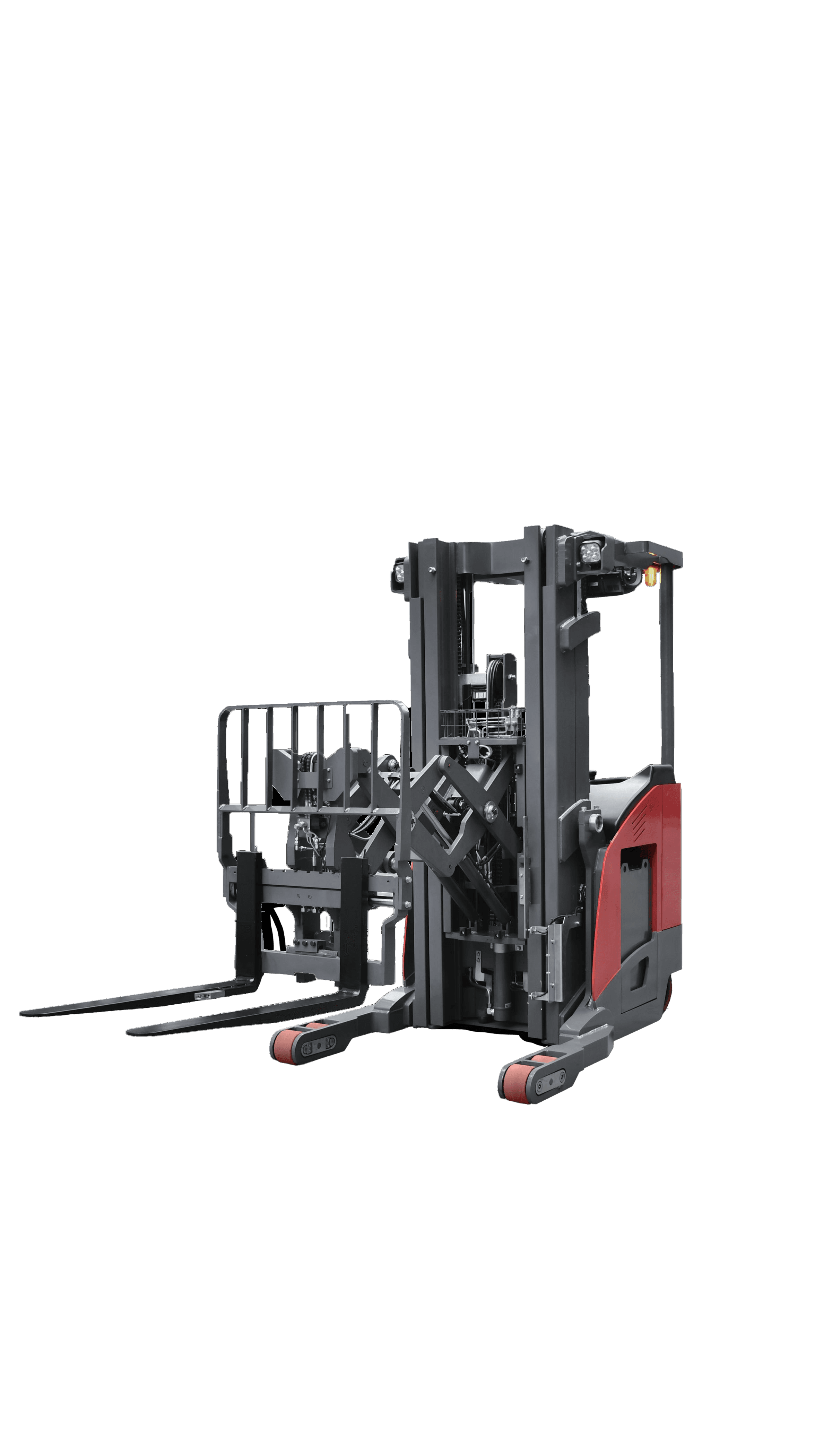 Stand-on Electric Scissors Reach Truck MFE - MFE